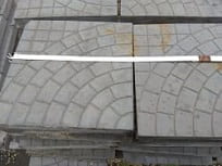 Плитка Колодец - тротуарная плитка высотой 45 мм.